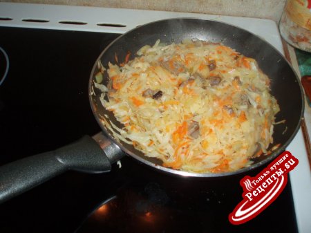 капуста с макарошками