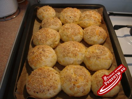 Турецкие булочки – Fingerfood.(с апельсиновыми цукатами)