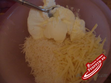 Сырные блинчики-пакетики