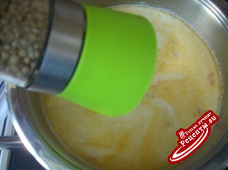Суп с морепродуктами сливочный "Средиземноморский"