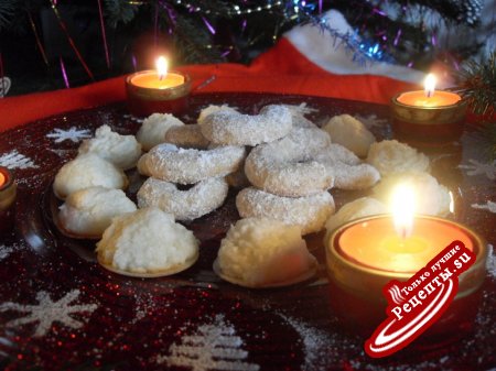 Печенье к Рождеству (кососовое и ванильное)