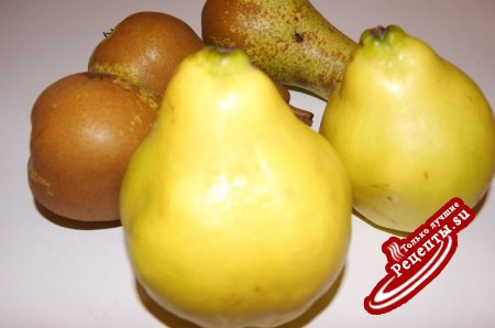 Айва+груши+лимон+миндаль=изумительное варенье