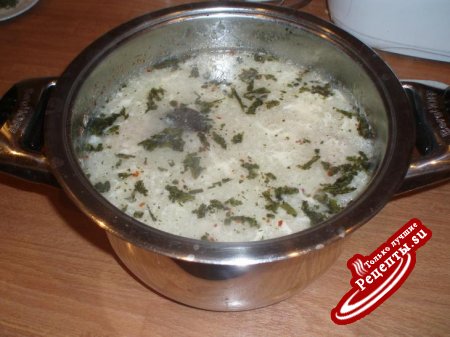 Суп "Кюфта" по-тбилисски