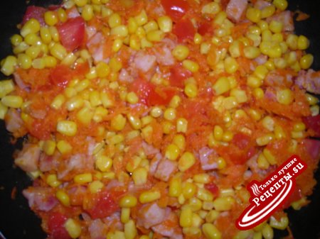 «Пэпушой» (кукуруза с рисом по-молдавски)
