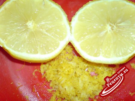 Быстрый лимонный тортик