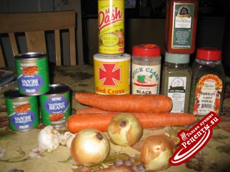 Фасоливая сказка ( полусоус-полугорнир)