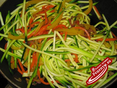 "Спагетти" из овощей