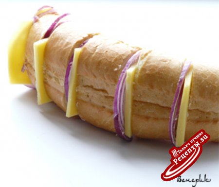 Ленивый сэндвич-багет