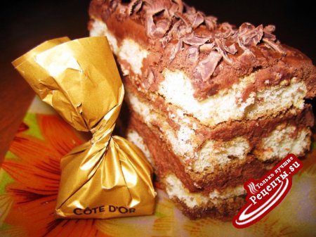 Кофейно-шоколадно-ромовое Пироженое/Торт