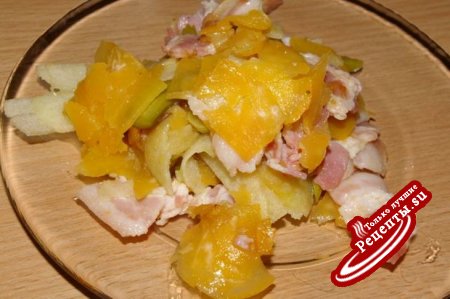 Салат с репкой "Сказка"