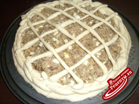 Мясной пирог "Спешу на стол!!!:)"