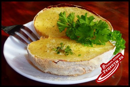Картофель "ПОХОДНЫЙ" не выходя из дома. (самый банальный рецепт)