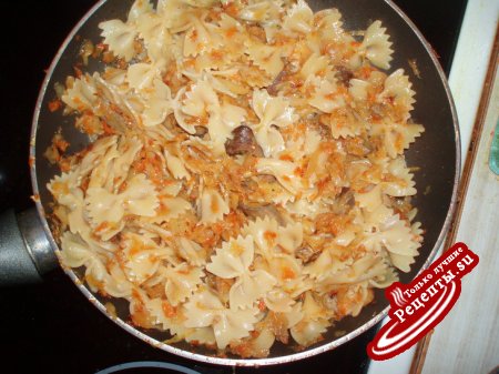 капуста с макарошками