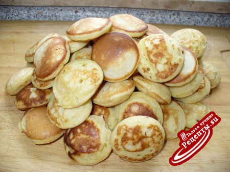 " ЗАВТРАК для ЛЮБИМОГО " или Poffertjes с черничным творогом