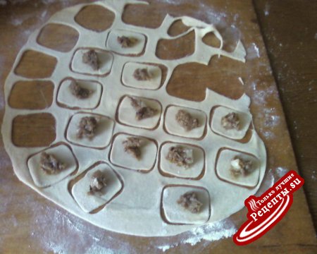 польский борщ с ушками