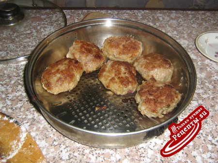 Котлеты Лапинские с брусникой от Анастасии