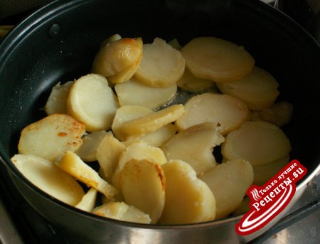 Картофельная тортилья с тунцом