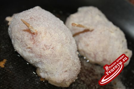 Курица-конверт по-французски
