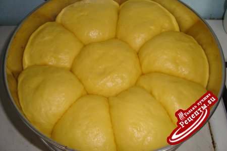 Torta Danubio - Пирог из булочек с ветчиной и сыром