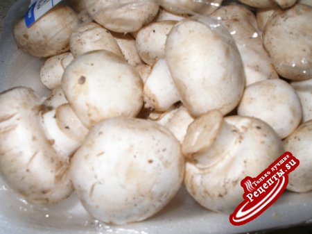 Жареная картошечка с куриными шкварками и грибами. Очередной вариант