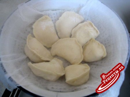 Вареники сдобные (паровые).