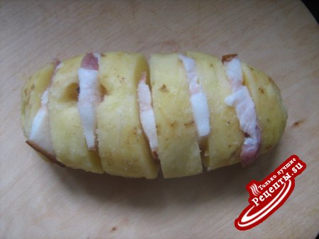 Картошка-"гармошка".