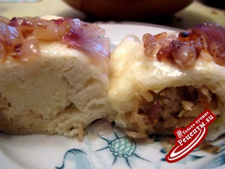 Вареники сдобные (паровые).