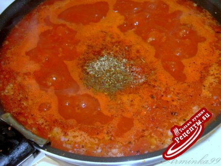 Курица в томатно-сливочном соусе