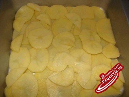 Картофельная запеканка "Золотистая" с брынзой