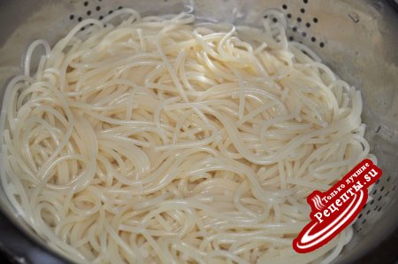 Spaghettini n.3 под беконом