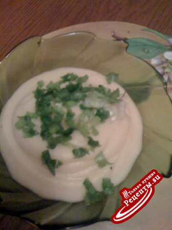 Воздушный крем-суп из цветной капусты