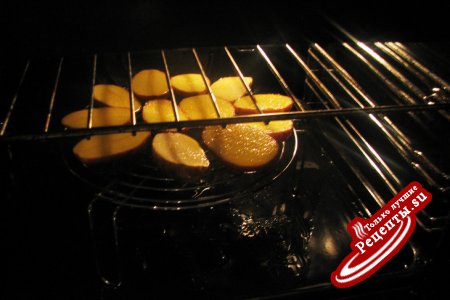 Фрикаделины с печеным картофелем