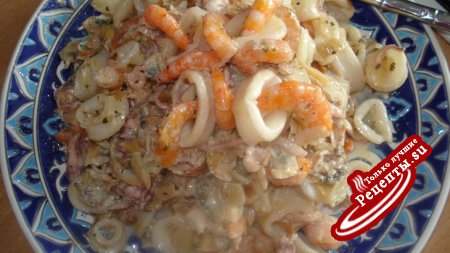 Салат из морепродуктов "ПО-СОВЕЦКИ", ой, конечно, по-советски