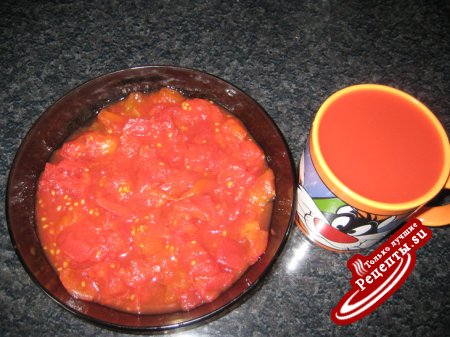 Курица в томатном соусе