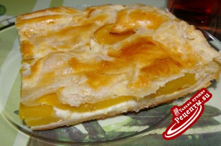 Пирог с маскарпоне "Манго"