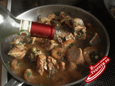Рыбно-креветочное УДОВОЛЬСТВИЕ (последуэльное махание руками и "сведение счётов"...)
