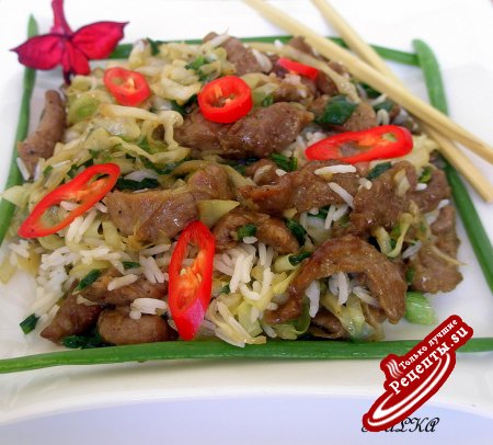 Рис с капустой и бараниной(Lamb&Cabbage Rice)
