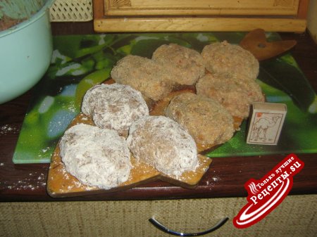 Котлеты Лапинские с брусникой от Анастасии