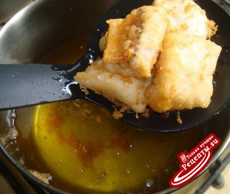 Рыбные наггетсы с "папричным" кисло-сладким соусом по китайским мотивам