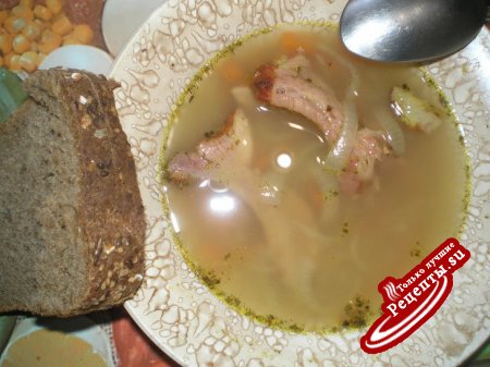 Гороховый суп и гороховое суфле