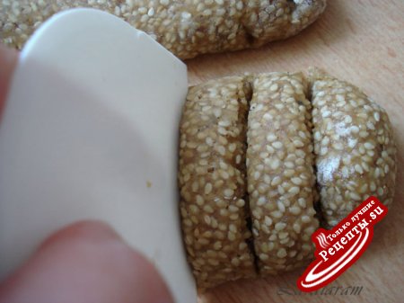 Ко встречe в Гиссене - КУНЖУТНО-КАРАМЕЛЬНОЕ ПЕЧЕНЬЕ для хрустенья!