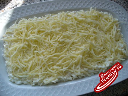 Салат "СЛОЁНЫЙ " (вариант)