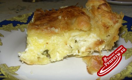 Сырный пирог (по мотивам хачапури)