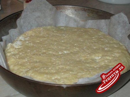 Пирог с сыром на творожном тесте ( почти "Хачапури")