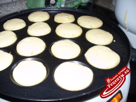 " ЗАВТРАК для ЛЮБИМОГО " или Poffertjes с черничным творогом