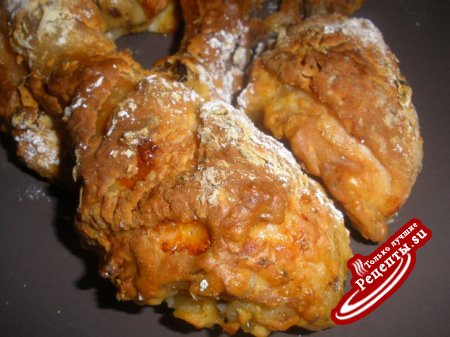Обалденная курочка от Luna Cafe. С инструкцией по поеданию.