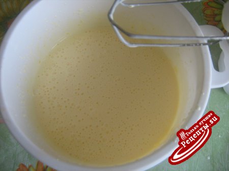 Пивной суп с тминно-чесночными сухариками.