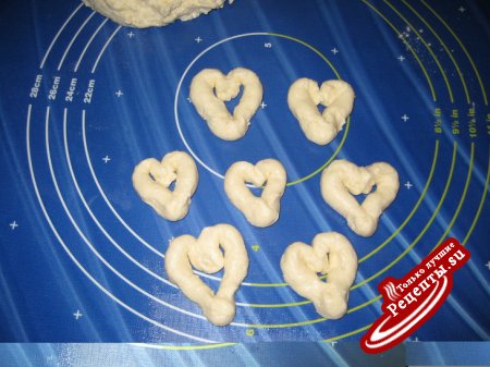 Пончики с творогом "Пылкое сердце".