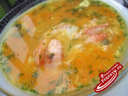 Суп из рыбы и морепродуктов -вариант !!!!