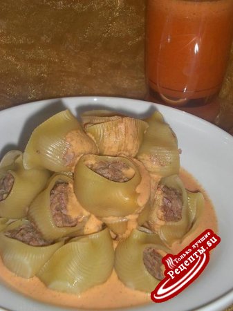 Pasta lumaconi.